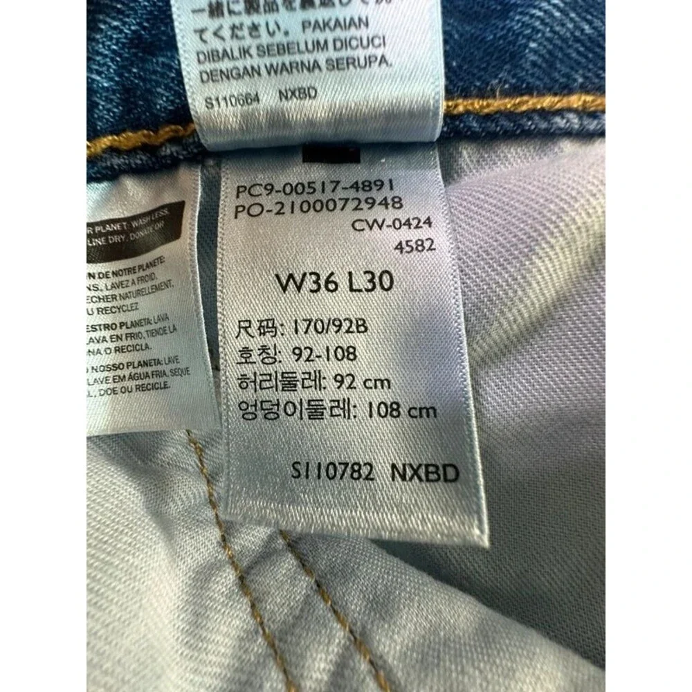 Levis Jeans Mens 36x30 Blue 517 Bootcut Western Ranch Rodeo Cowboy Denim Pants